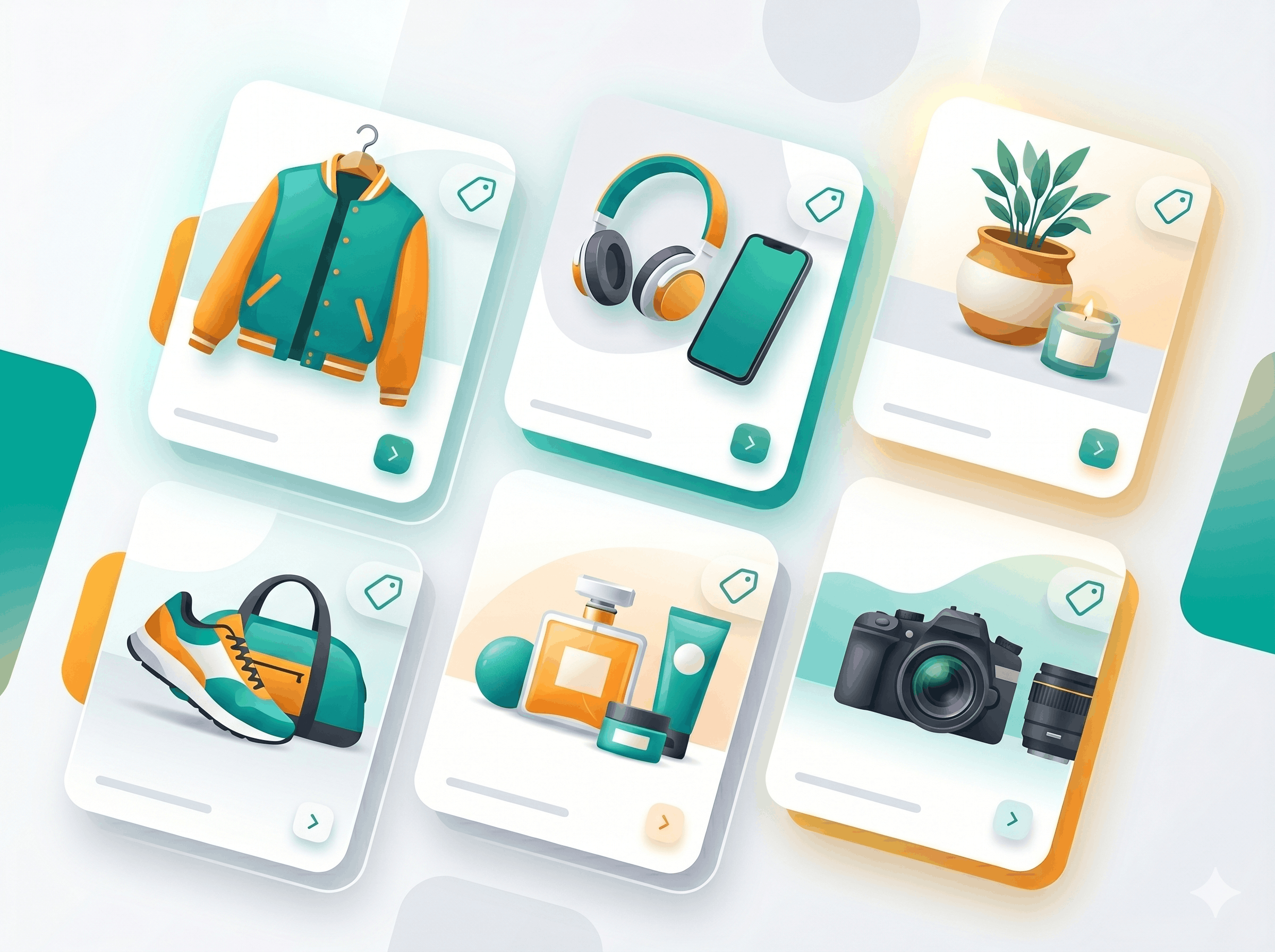 Onlineshops jeder Branche, Google Shopping in den BOSSMA-Markenfarben für Potsdam